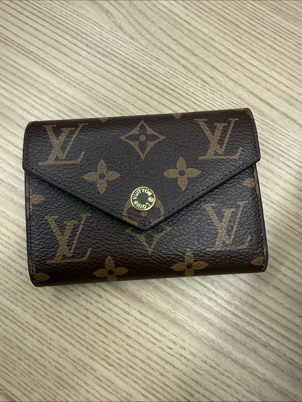 Fashion Wallet Envelope Wallet in Brown